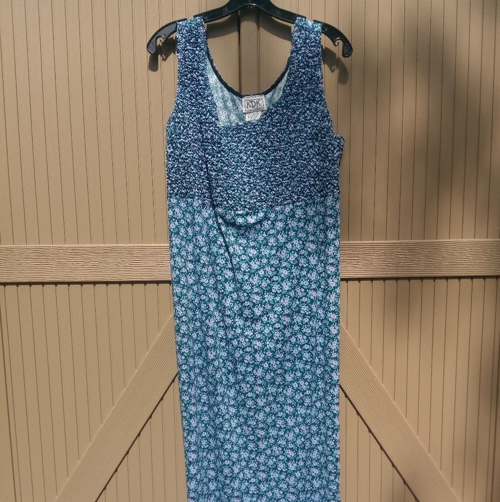 KDK designs Floral Print Maxi